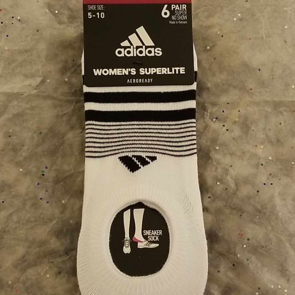 Adidas Women's Superlite Super No Show Socks